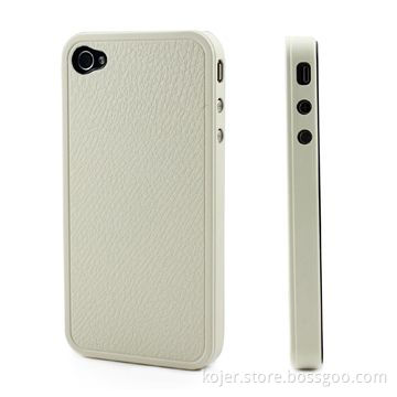 Cases for iPhone 4, Made of Plastic Material, Customized Patterns and Logos Accepted